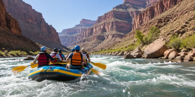 Rafting pe râul Colorado pentru începători: sezon, rapiduri și ce să pui în bagaj
