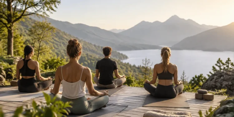 Retrageri de yoga în natură: cum o alegi pe cea potrivită și cum te recuperezi după ea